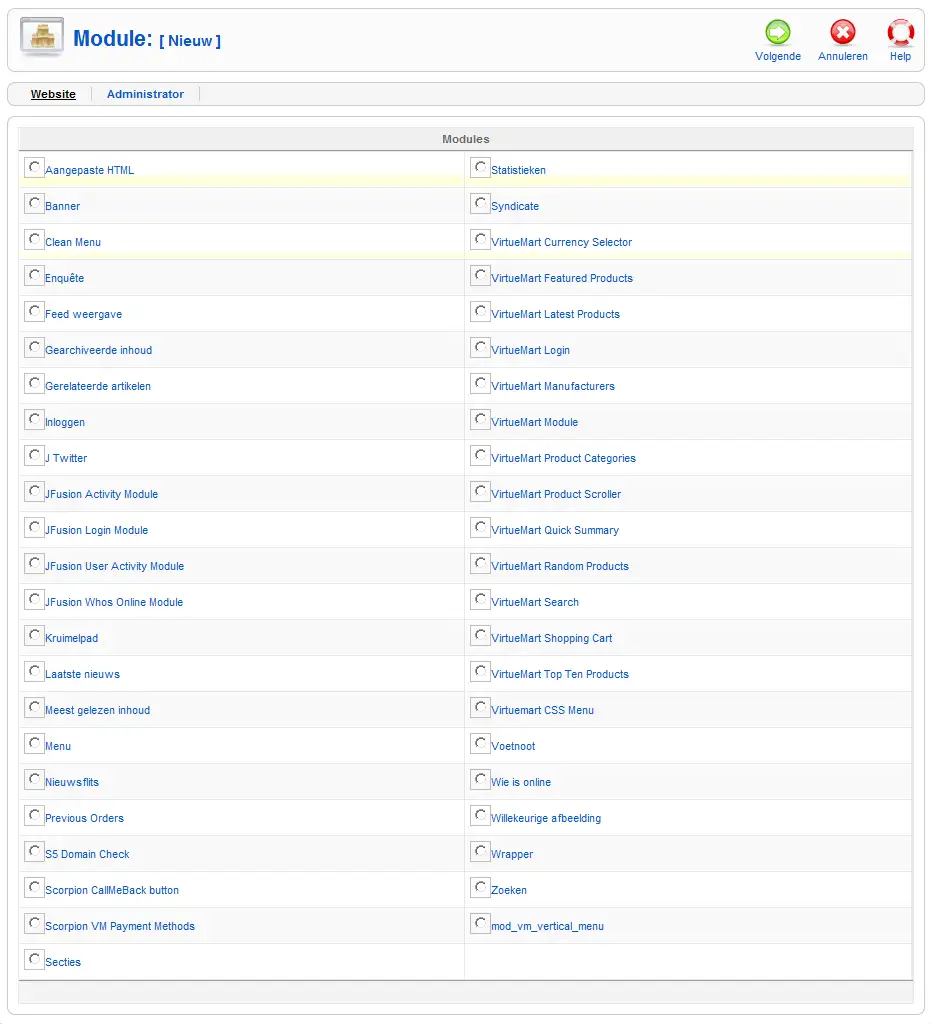 module_nieuw