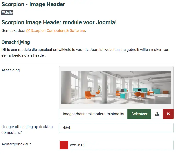 Scorpion Image Header